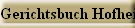 Gerichtsbuch Hofheim