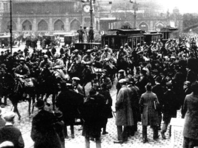 Franzsische Besetzung 1923 in Essen