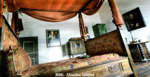 Burg Kronberg: Himmelbett