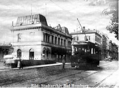 Der alte Bahnhof in der Louisenstraße