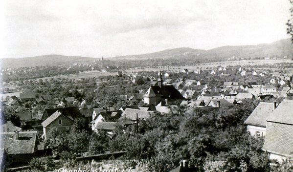 Oberhchstadt um 1930