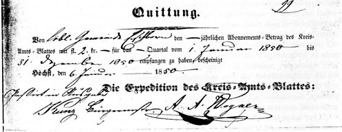 Aus dem Stadtarchiv Eschborn