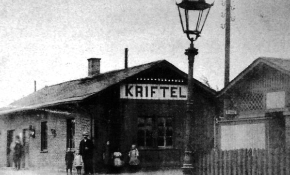 Kriftel und die Eisenbahn, 1877