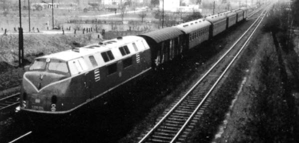 Kriftel und die Eisenbahn - um 1965